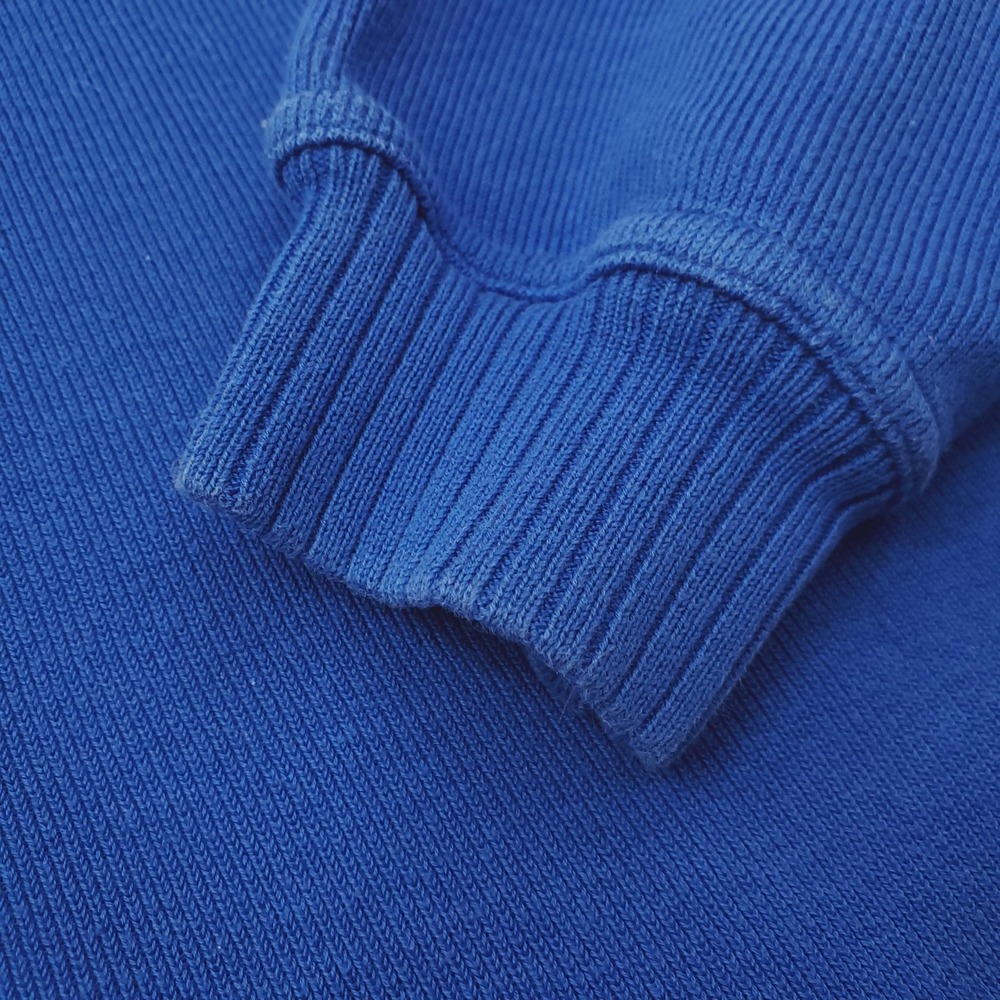 Vintage St. Croix Sweater Men Large Blue Quarter Zip Pullover Mock Neck Made USA - Picture 4 of 15